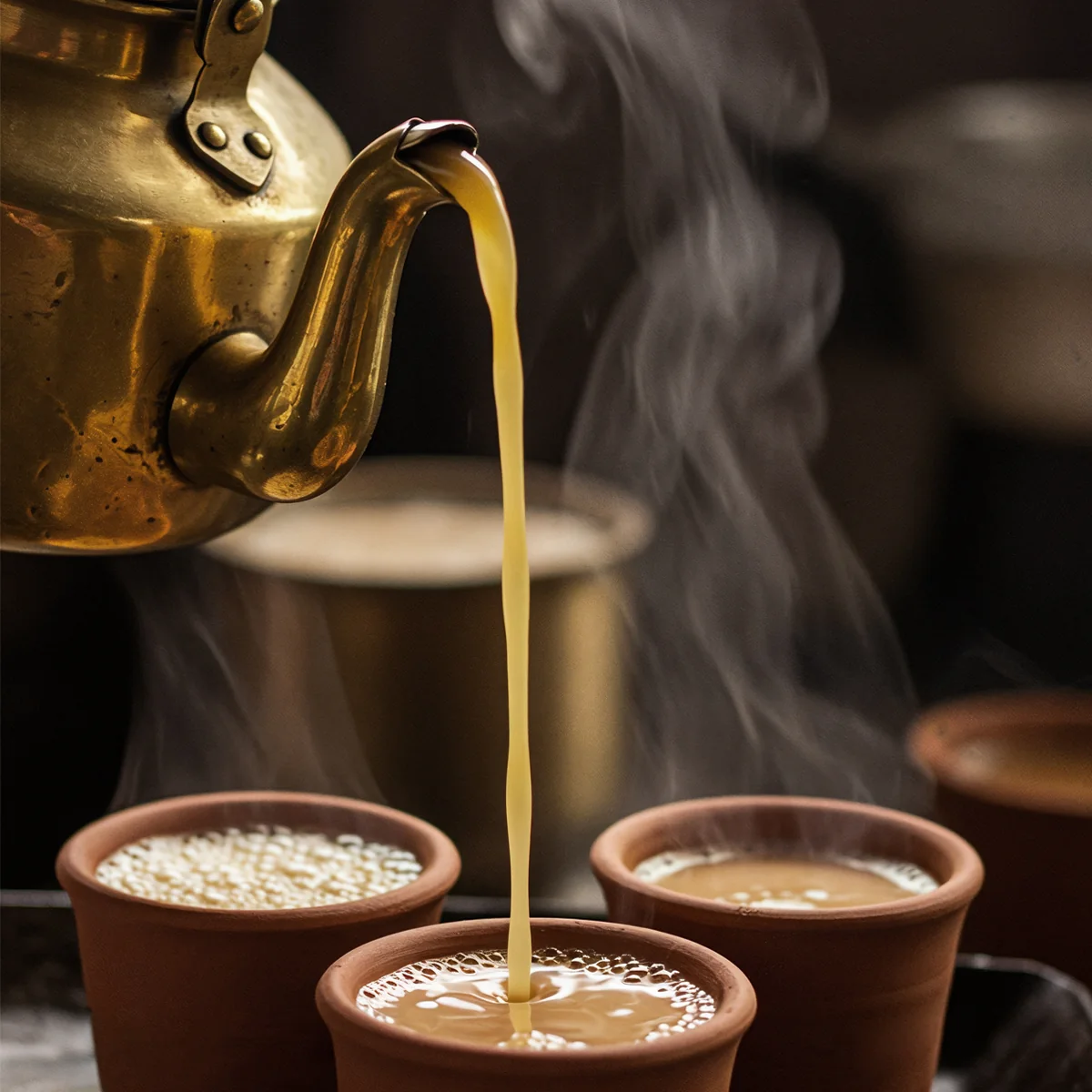 Hot chocolate and tea